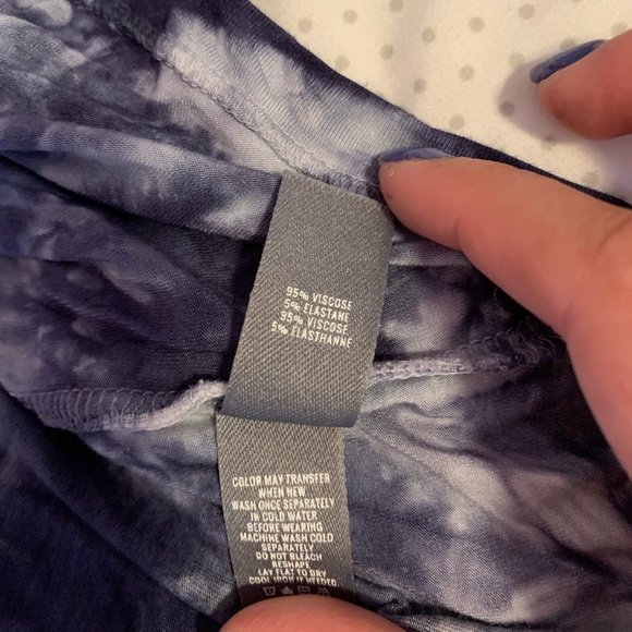 Aerie blue tie-dye Tee Women’s S - Picture 4 of 5
